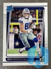 Simi Fehoko Rated Rookie 2021 Panini Donruss #292 Dallas Cowboys